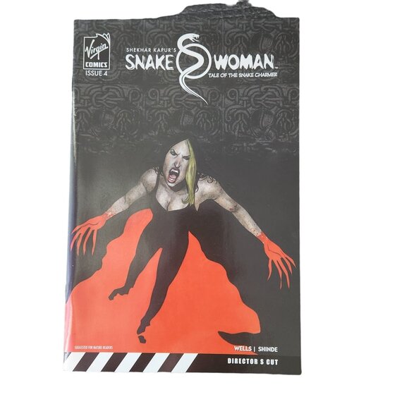 Virgin Comics Snake Woman #4 2007 Comic Book Collector Bagged Boarded - Picture 1 of 2